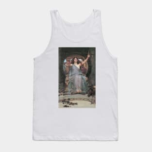 Circe Offering the Cup to Odysseus by John William Waterhouse Tank Top